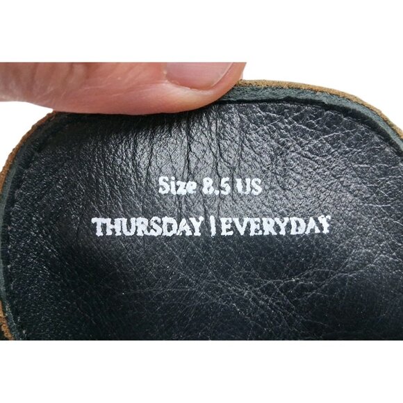 Thursday Boot Co Everyday Chukka Boots Mens Size 8.5 Brown Suede Handmade Casual - Picture 7 of 10